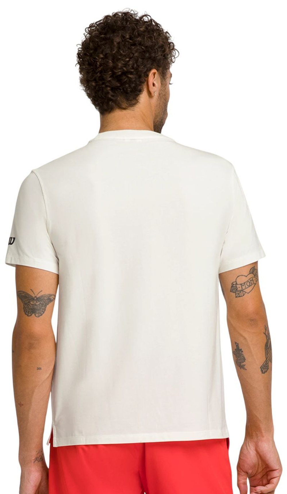 Мужская теннисная футболка Wilson Easy Street - белый