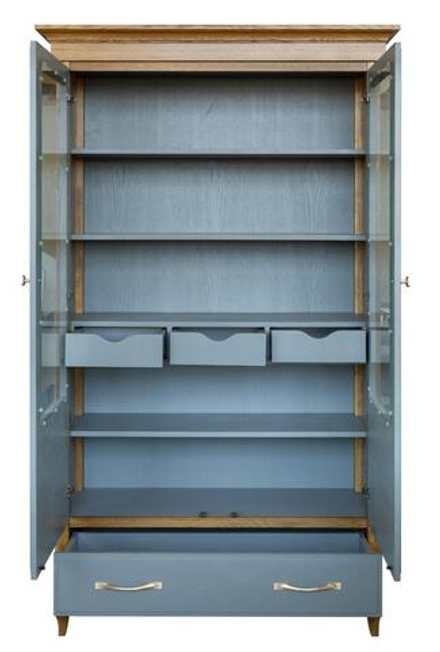 Шкаф-витрина «Кармен Прованс» П3.0581.0.27