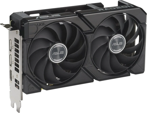 Видеокарта ASUS DUAL-RX9060XT-8G, 8Gb GDDR6, 128bit, HDMI, DP, BOX