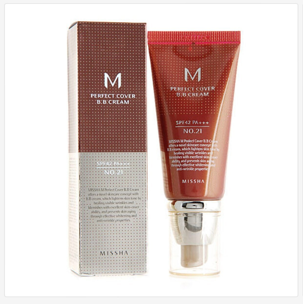 ВВ-крем Missha M Perfect Cover BB Cream №21 50 ml