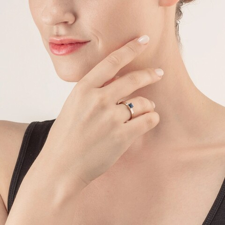 Кольцо Coeur de Lion Montana-Silver 17.2 мм 0501/40-0742 54