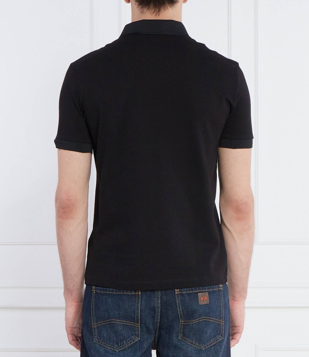 Поло Armani Exchange - черный(3DZFDF ZJM5Z)