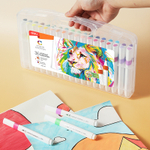 Набор акриловых маркеров Deli "Color Emotion", универсальные, 36 цветов