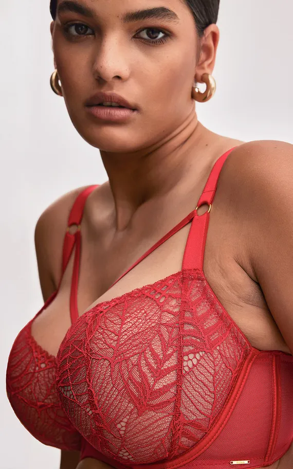 Бюстгальтер Beverly M Czerwony