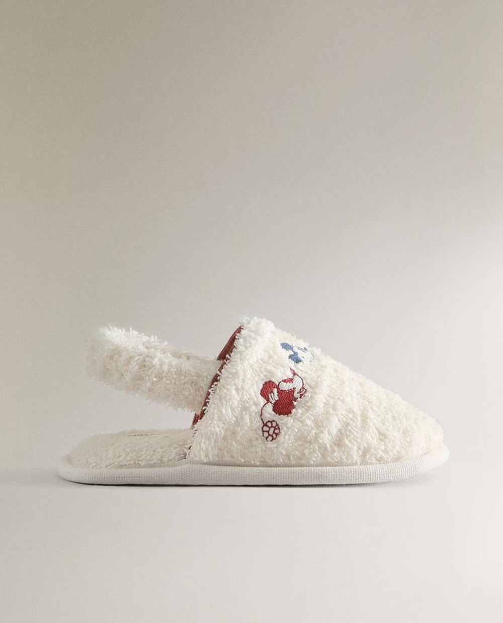 ZARA HOME УЮТНЫЕ ДЕТСКИЕ ТАПОЧКИ МИККИ И МИННИ ©DISNEY, БЕЛЫЙ