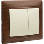 Рамка 1 пост тонированное дерево Valena Classic LEGRAND