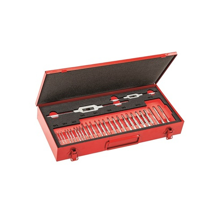 618 MF2 Набор метчиков в металлческом ящике (29 предметов), USAG (Италия)