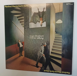 Винтажная виниловая пластинка LP Manfred Manns Earth Band Angel Station (Japan 1979) (No Obi)