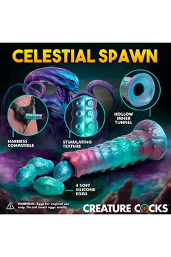 Фаллоимитатор CC Galactic Breeder Ovipositor 22х6.1 см