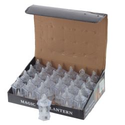 GAEM Изделие декоративное "Фонарь" (подсветка, 3xLR54) (блок 24шт), D 5 см, L5 W5 H9,5 см