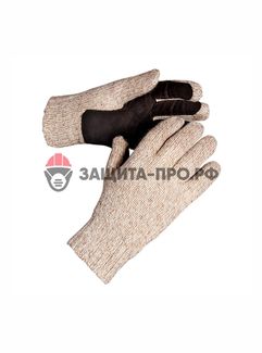 Перчатки Хакасы (Тинсулейт) утепленные, бежевый меланж