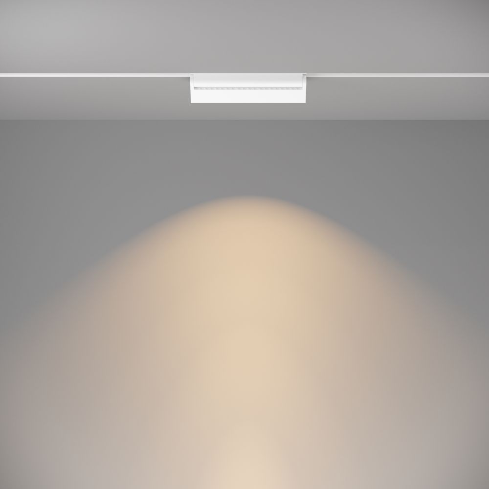 Трековый магнитный светодиодный светильник Maytoni Basis Rot Gravity TR075-2-20W3K-W