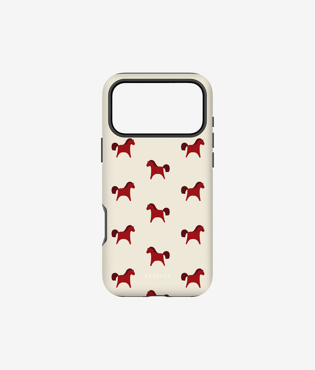 Чехол PONY (бордовый) для iPhone