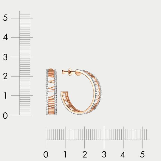 Серьги золотые
