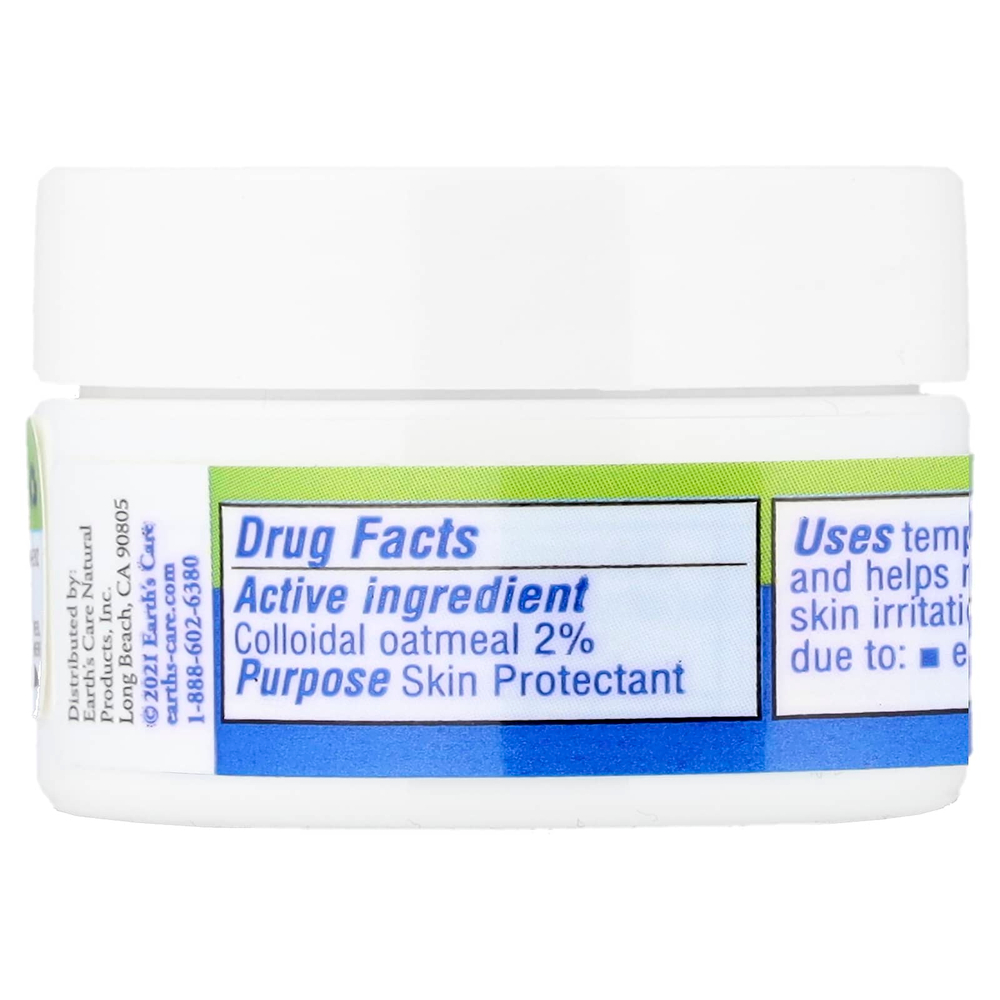 Earth's Care, Лосьон от экземы с алоэ и миндальным маслом, 0,42 унции (12 г)
