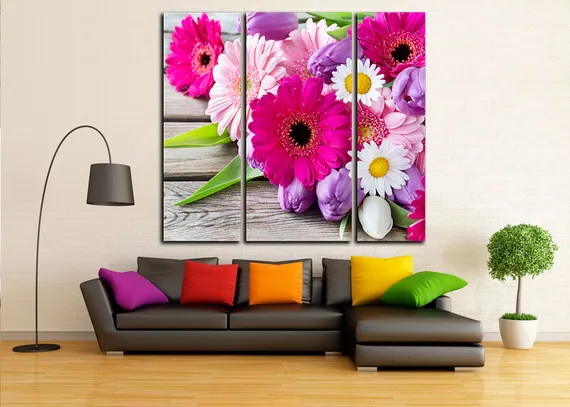 Модульная картина "Волнующий букет"