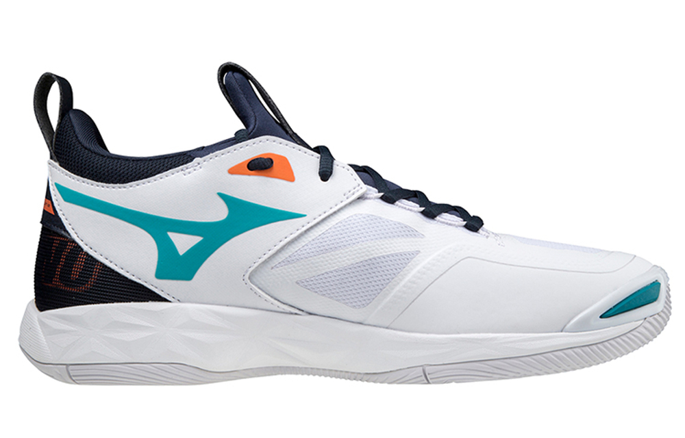 Mizuno Momentum Textile, Synthetic Leather Slip Resistant, Abrasion Resistant, Breathable Low top Volleyball Shoes