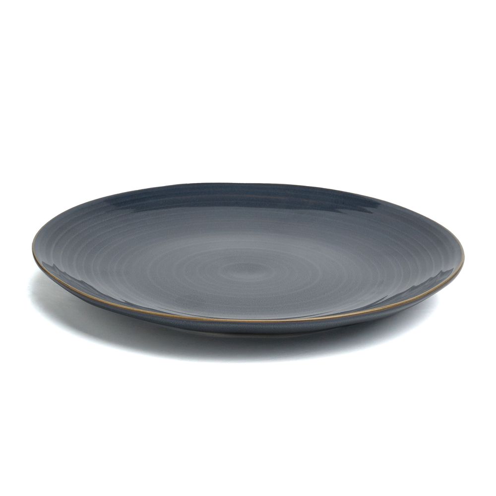 НАБОР ОБЕДЕННЫЙ BRONCO "CONCEPT" НА 4ПЕР. 12 ПР. СИНИЙ