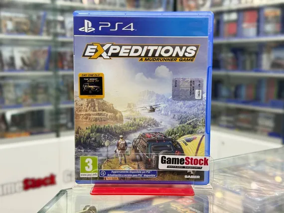 PS4 Expeditions: A MudRunner Game CUSA-44233 (Русские субтитры) Б/У