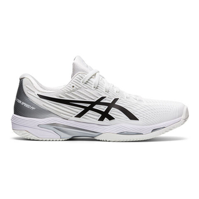Мужские теннисные кроссовки ASICS Solution Speed FF 2 CLAY Clay Court Shoe Men - White, Black