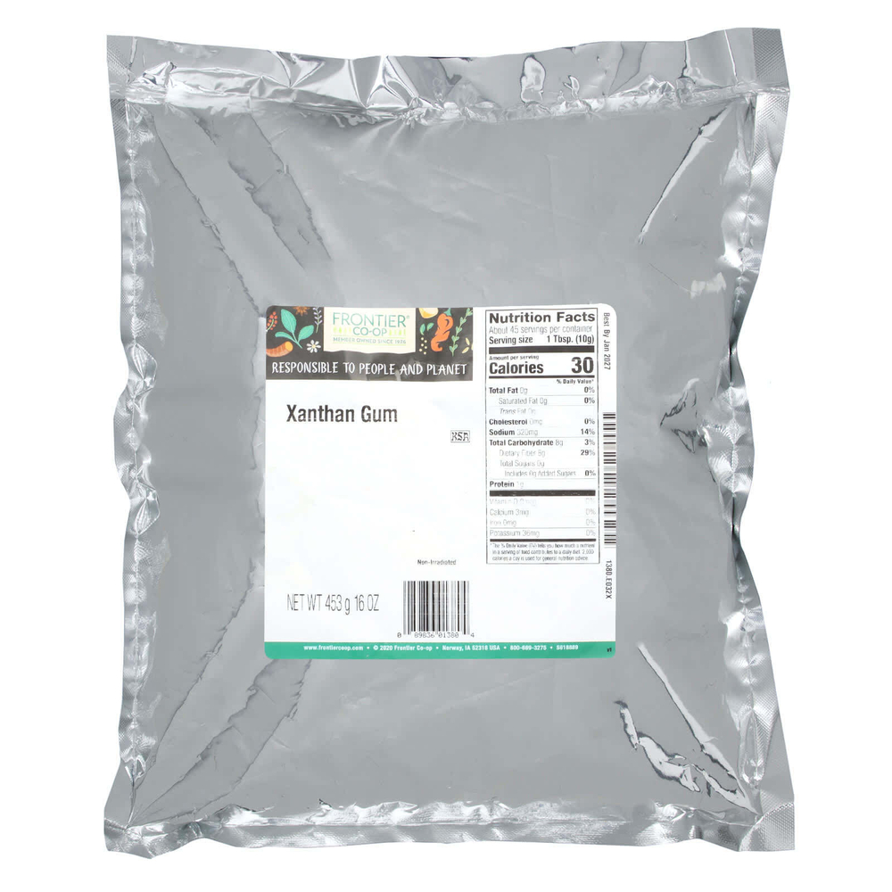 Frontier Co-op, Ксантановая камедь, 453 г (16 унций)