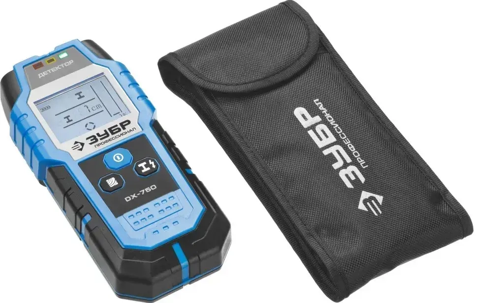 Детектор проводки ЗУБР DX - 750, 100 мм, Профессионал (45260)