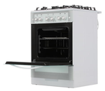 Плита газовая GEFEST 6500-02 0042 (бел.с растр.рис)
