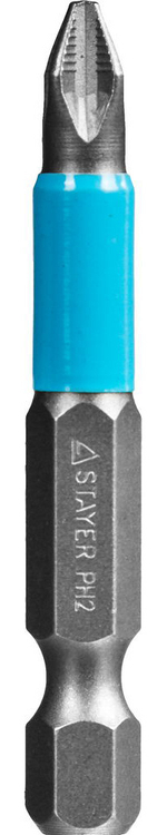 Биты STAYER ″PROFESSIONAL″ ProFix Phillips, тип хвостовика E 1/4″, № 2, L=50мм, 10шт