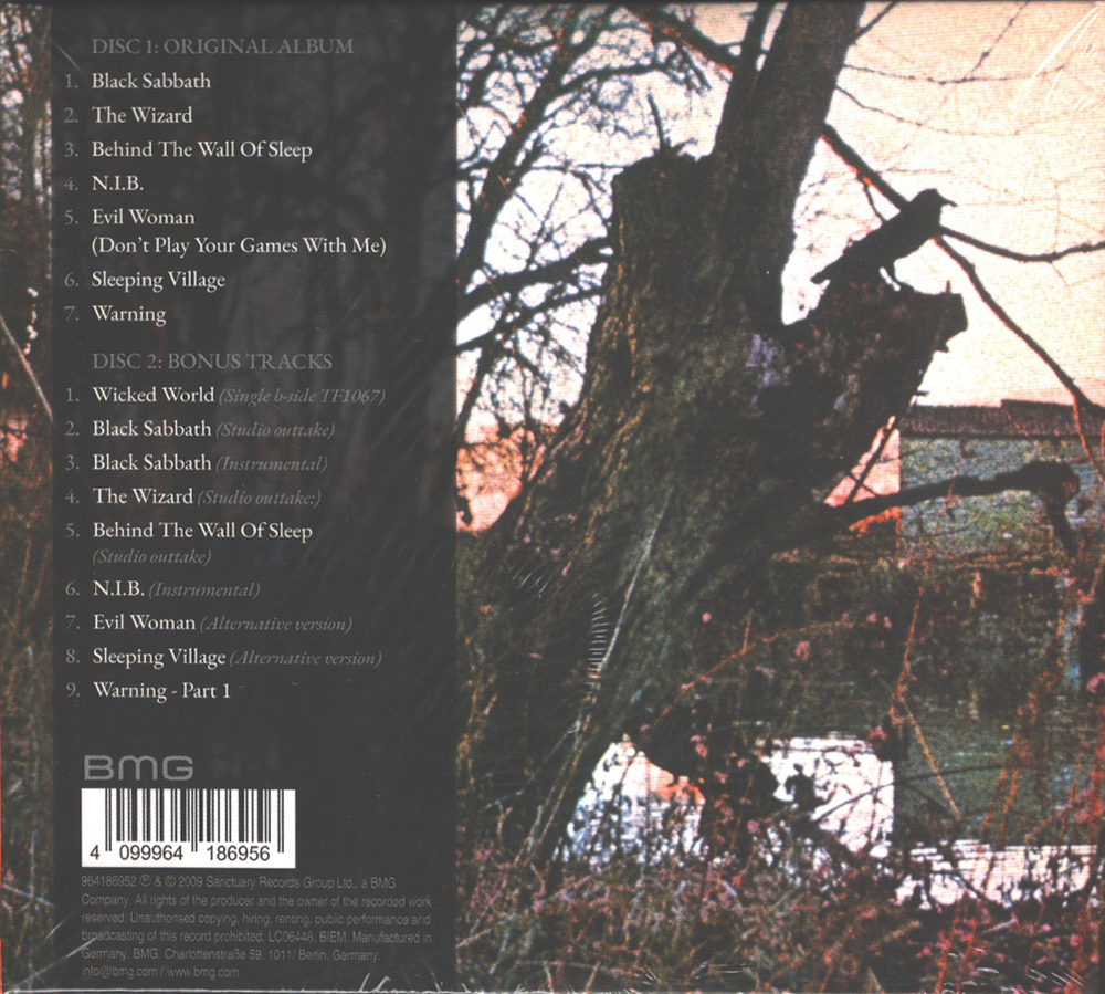 Black Sabbath / Black Sabbath (Deluxe Edition)(2CD)