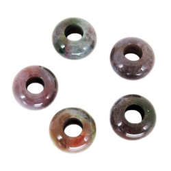 Бусины-шармы яшма, агат асс.