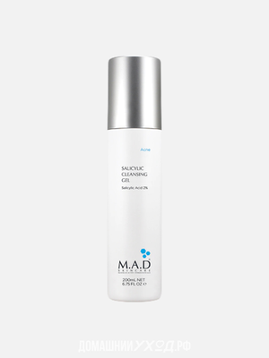 Очищающий гель с 2% салициловой кислотой Salicylic Cleansing Gel M.A.D. 200 мл