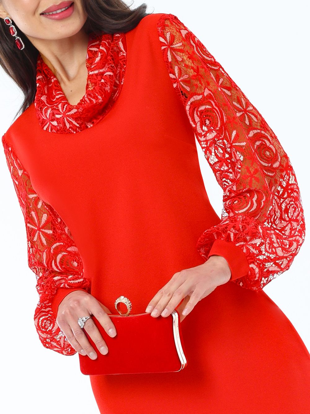 Платье Составляющие успеха, рэд DStrend (Акция)