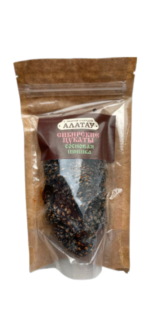 Сибирские Цукаты Сосновая шишка 90 гр.