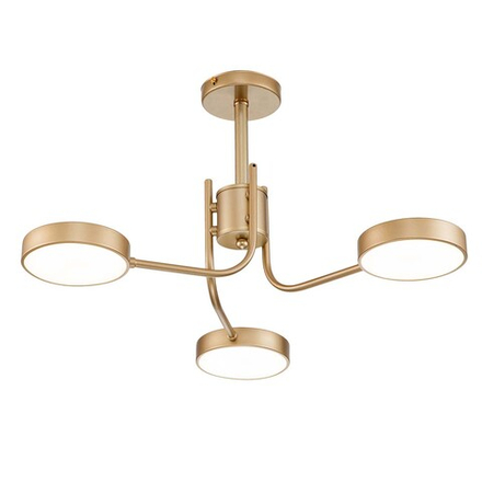 Светодиодный светильник на штанге 26Вт, 3600 Лм, 3500-6500К, Ra>80, металл/пластик/акрил, шампань