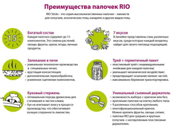 Лакомство RIO Палочки для волнистых попугайчиков и экзотов с медом, 80 г