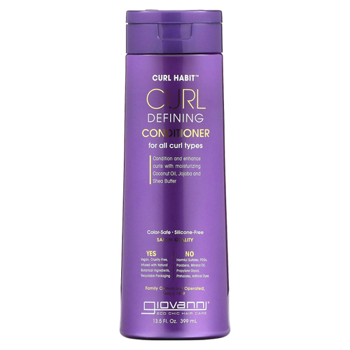 Giovanni, Кондиционер для локонов, для всех типов локонов, 399 мл (13,5 жидк. унц.)