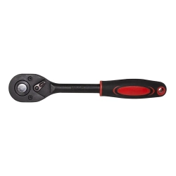 Трещотка реверсивная ударная с резиновой ручкой 1/2''(24 зуб.) WMC TOOLS WMC-80242MPB