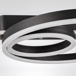 738667 Настенно-потолочный светильник UNDINE 60W LED 2666LM ЧЕРНЫЙ 3000-6000K