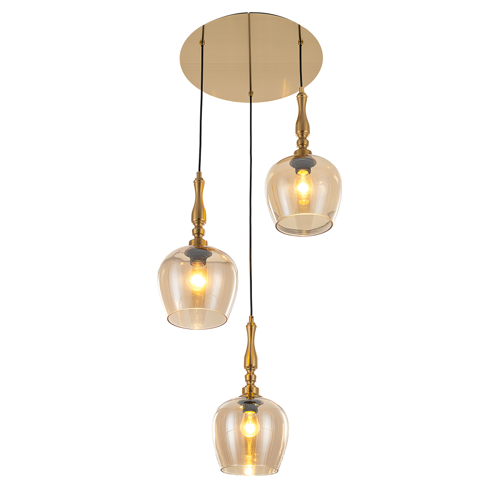 Citilux NORT CL475012 Подвесной светильник Янтарь