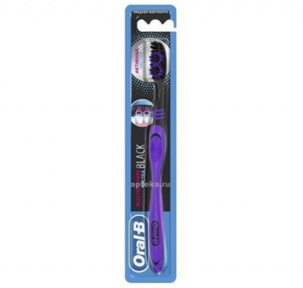 ORAL_B Зубная щетка Всесторонняя чистка Black 40 Medium