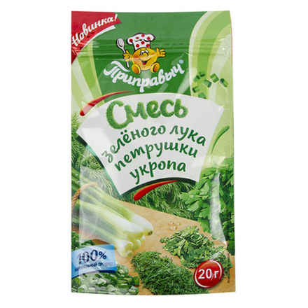 Приправа смесь лука,укропа и петрушки Приправыч 15 гр