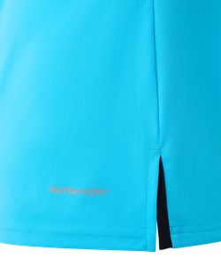 Футболка судейская с длинным рукавом DIVISION PerFormDRY Referee LS Tee, голубой