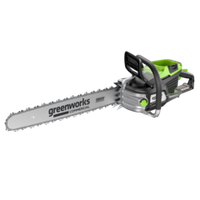 Цепная пила аккумуляторная Greenworks OCS800, 82V, 5,0 кВт, 50 см, бесщеточная, без АКБ и ЗУ (2009707)