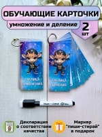 Обучающие карточки "Умножение" и "Деление"