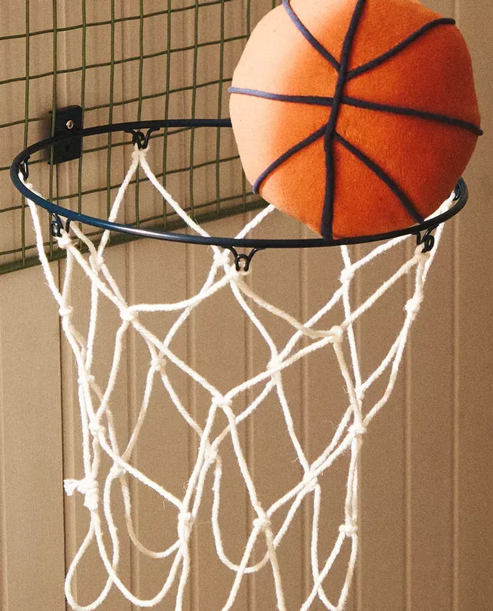 ZARA HOME ДЕТСКОЕ ИГРУШЕЧНОЕ БАСКЕТБОЛЬНОЕ КОЛЬЦО, СИНИЙ