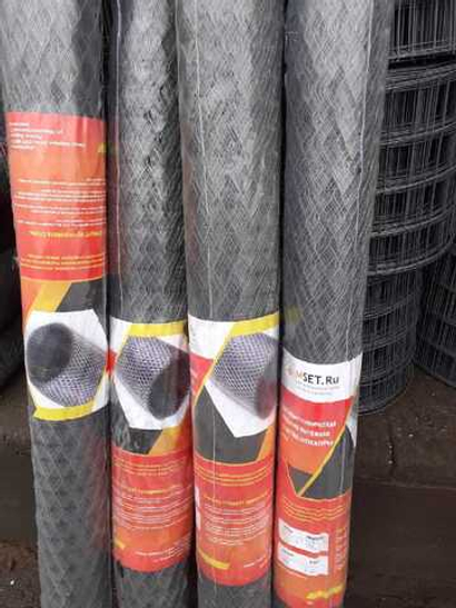 Сетка штукатурная просечная. 8 м2.
