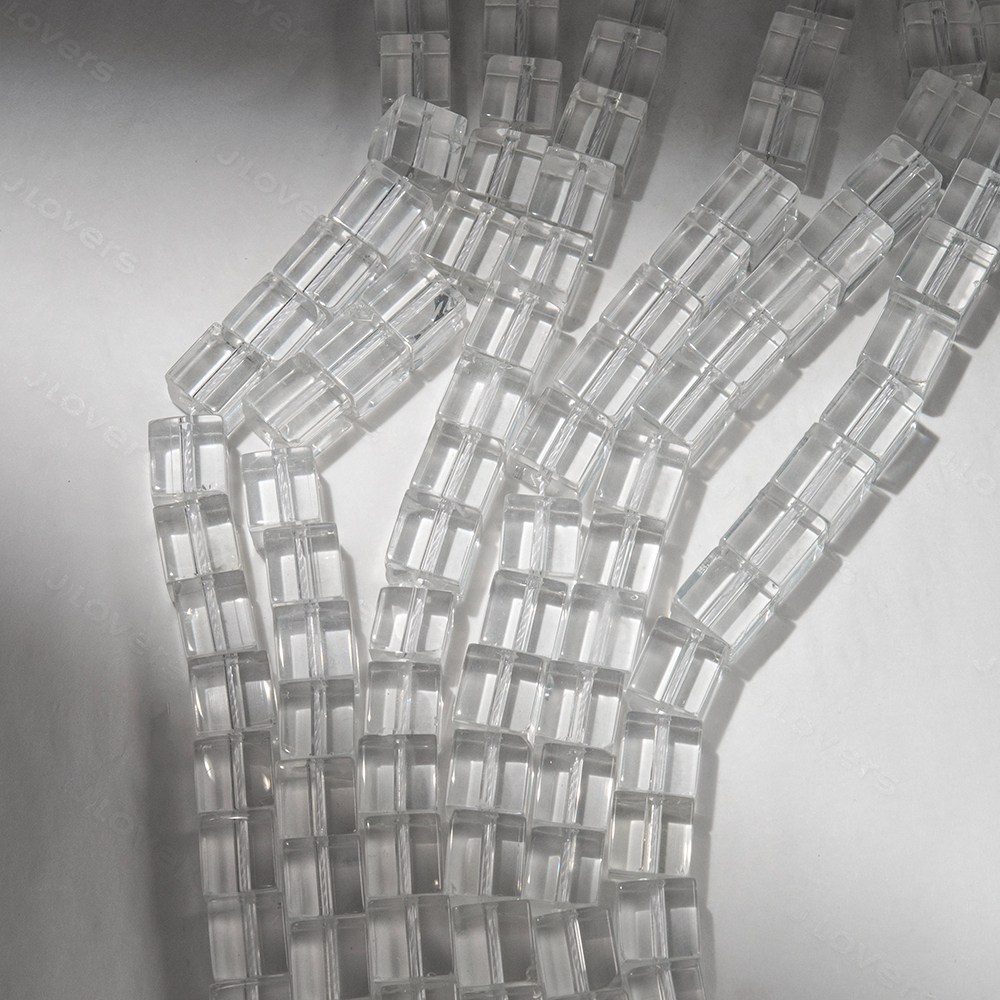 Горный хрусталь (имитация), 10мм, куб