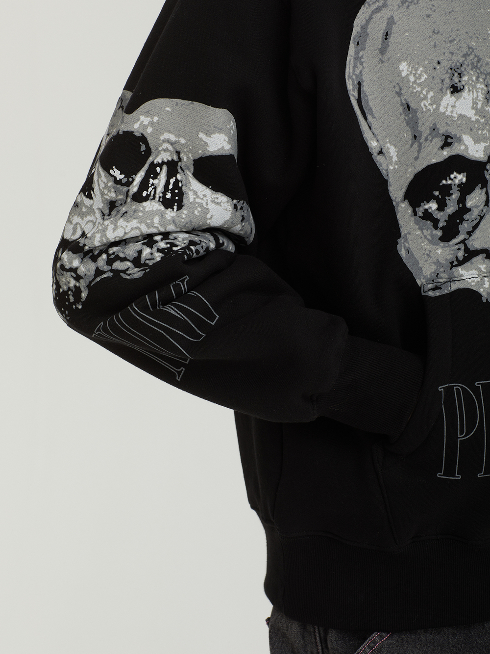 Мужская Толстовка Double Skull