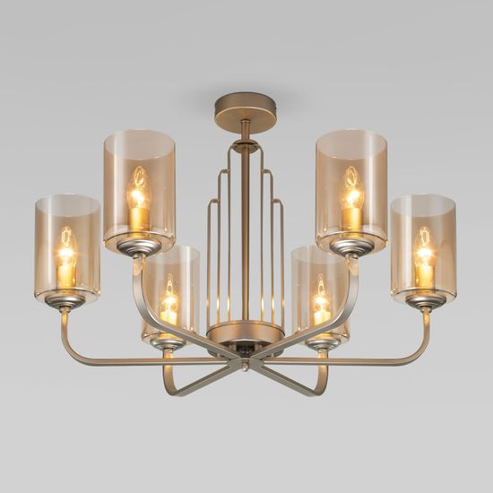 60138/6 / потолочный светильник / перламутровое золото