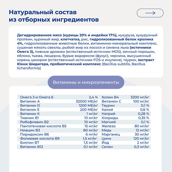 Сухой корм Jarvi для взрослых кошек с чувствительным пищеварением, индейка